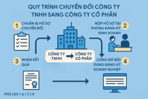 quy trinh chuyen doi cong ty TNHH sang cong ty co phan